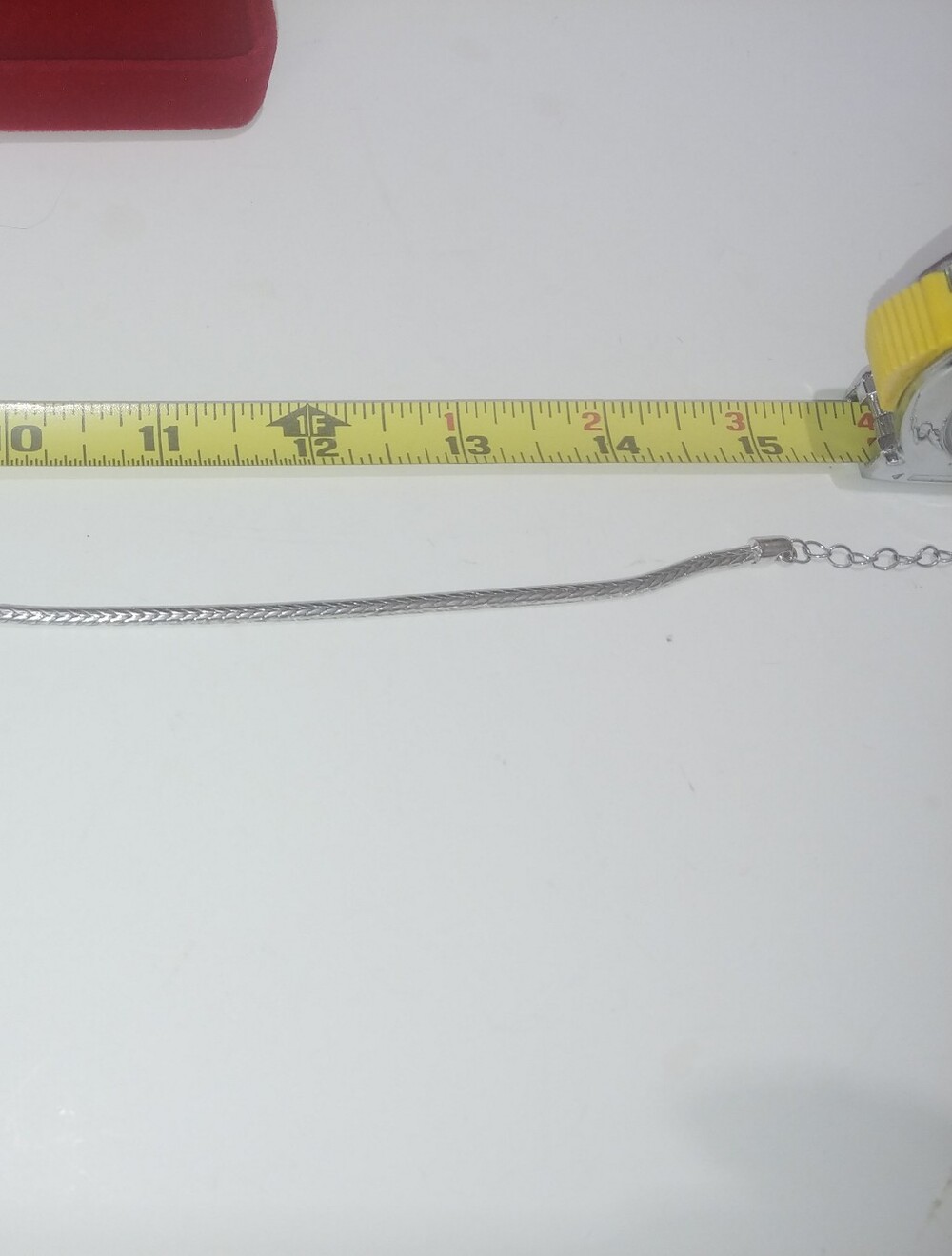 Designer-Inspired Silver Crystal Interlocking Pendant Necklace - Picture 5 of 8